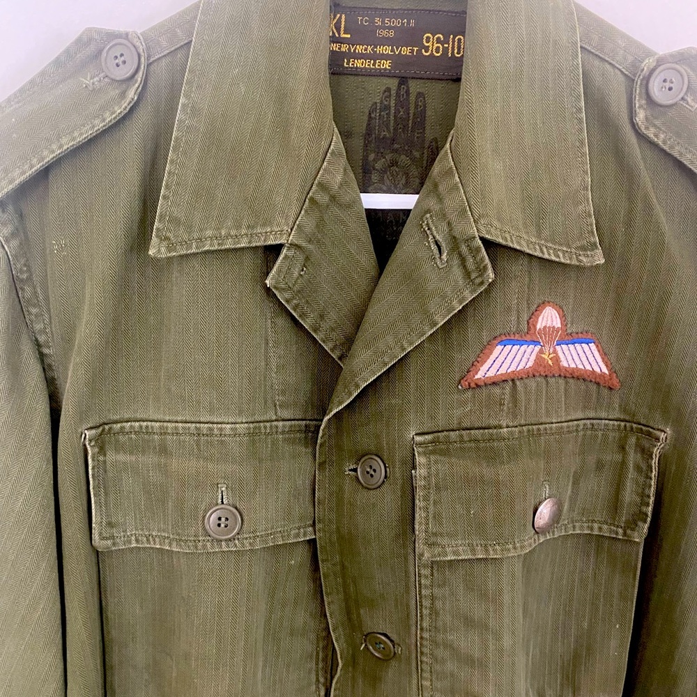 Vintage Military field Shirt Jacket L